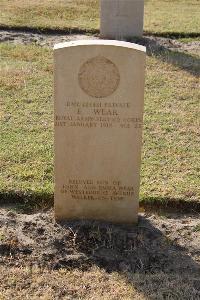 Ismailia War Memorial Cemetery - Wear, Edwin
